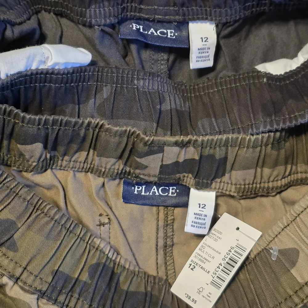 The Children's Place Kids Bottoms - Navy, Gray, Camo - Picture 6 of 6